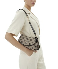 GUESS BEYZA  Geanta de umar logo negru - Genți femei - 4