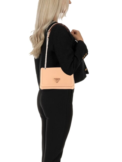 NOELLE Convertible Geantă de umăr/încrucișată caisă - Genți femei