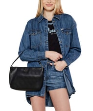 GUESS VIKKY II Geantă tote de umăr BLACK - Genți femei - 5