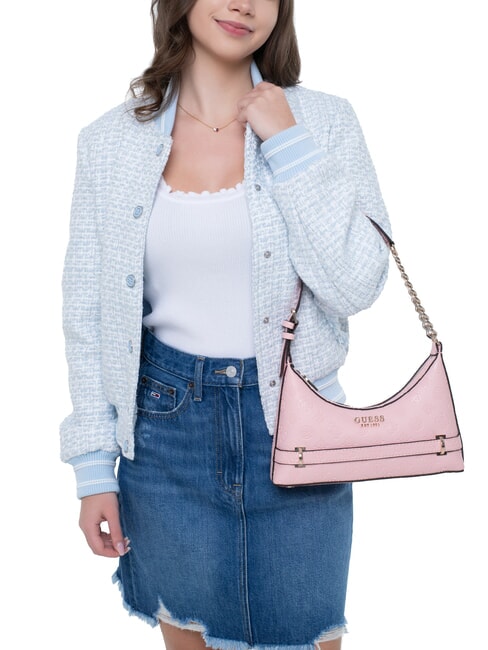 ZARELA  Geanta de umar logo-ul bujorului - Genți femei