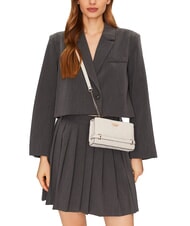 GUESS ZARELA  Geanta de umar logo alb - Genți femei - 4