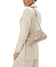 GUESS BEYZA  Geanta de umar logo alb - Genți femei - 3