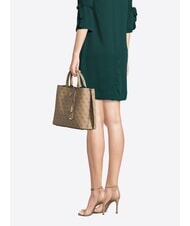 GUESS MERIDIAN 2 Geantă de umăr LOGO LAPTE - Genți femei - 5