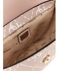 GUESS IZZY 4G Mini geantă de umăr/încrucișată sigla de nisip - Genți femei - 5