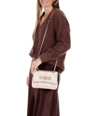 GUESS IZZY 4G Mini geantă de umăr/încrucișată sigla de nisip - Genți femei - 6