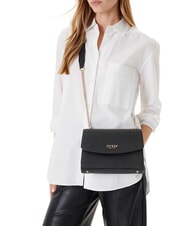 GUESS CALISTA Geantă de umăr BLACK - Genți femei - 5