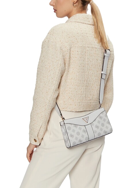 DORYS Geanta de umar logo alb - Genți femei