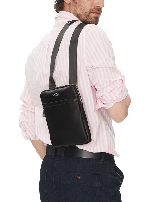 MILANO  Pungă BLACK - Genți de umăr bărbați