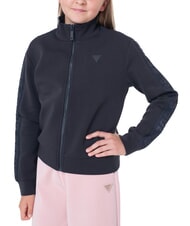 GUESS ACTIVE KIDS Hanorac cu fermoar complet albastru gri grafit - Hanorac pentru bebeluși - 4