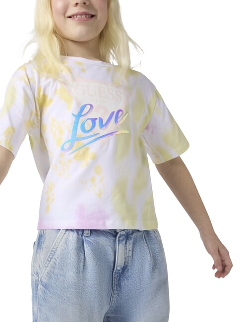 KIDS MIDI Tricou cu m&acirc;necă scurtă imprimat floare umbrită mare ao - Tricou copil