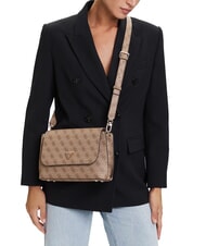 GUESS MERIDIAN 2 Geantă de umăr LOGO LAPTE - Genți femei - 5