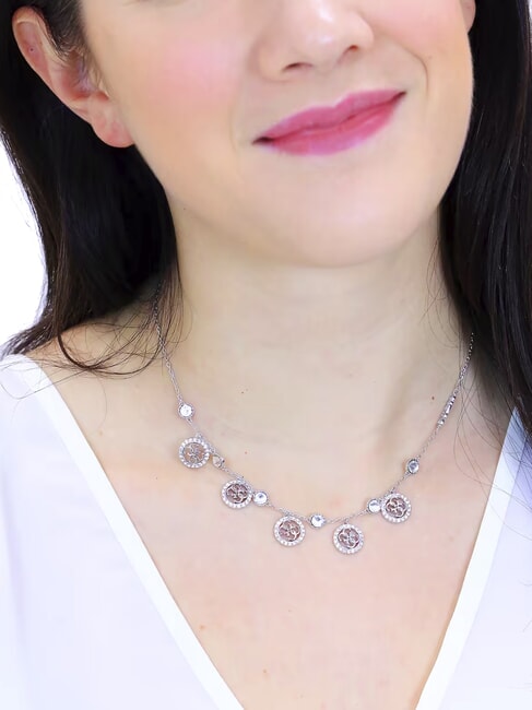 LIFE IN 4G Colier SILVER - Lănțișoare