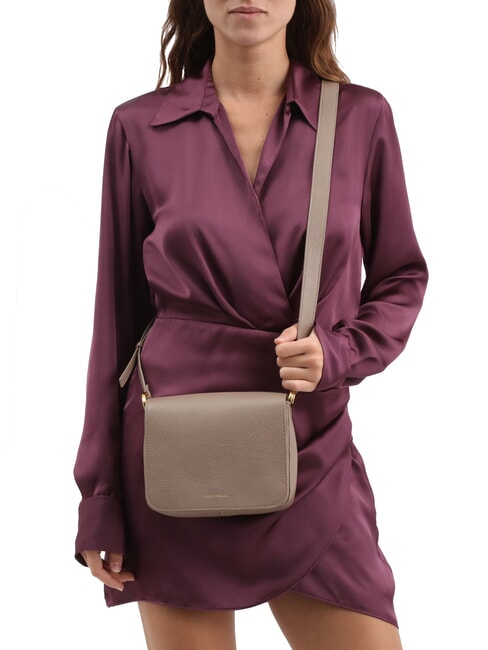 ERIS Geantă de umăr mini din piele rozete - Genți femei