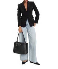 GUESS TALENT  Geantă de umăr BLACK - Genți femei - 5