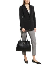 COCCINELLE CHARA Geantă de umăr din piele rozete - Genți femei - 5