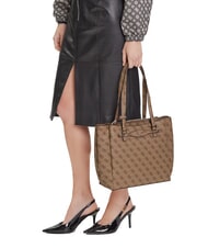 GUESS KATYA Sacoșă de cumpărături LOGO LAPTE - Genți femei - 5