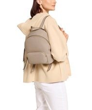 COCCINELLE JEN Rucsac din piele ciocanita roz pudră - Genți femei - 4