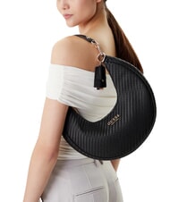 GUESS MIREMA  Geantă de umăr BLACK - Genți femei - 4