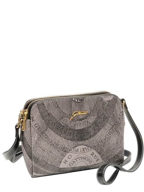 PLANETARIUM Geantă de umăr gri deschis monocrom/negru - Genți femei