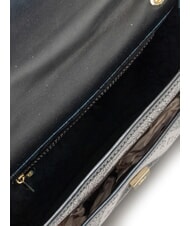 GATTINONI PLANETARIUM Geanta convertibila cu clapa gri deschis monocrom/negru - Genți femei - 5