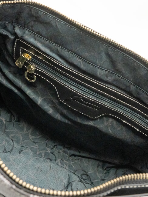 PLANETARIUM Geanta de umar cu clapa gri deschis monocrom/negru - Genți femei