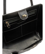 GATTINONI PLANETARIUM Sacoșă de cumpărături gri deschis monocrom/negru - Genți femei - 3