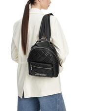 LOVE MOSCHINO QUILTED Rucsac cu buzunar po00bx - Genți femei - 5