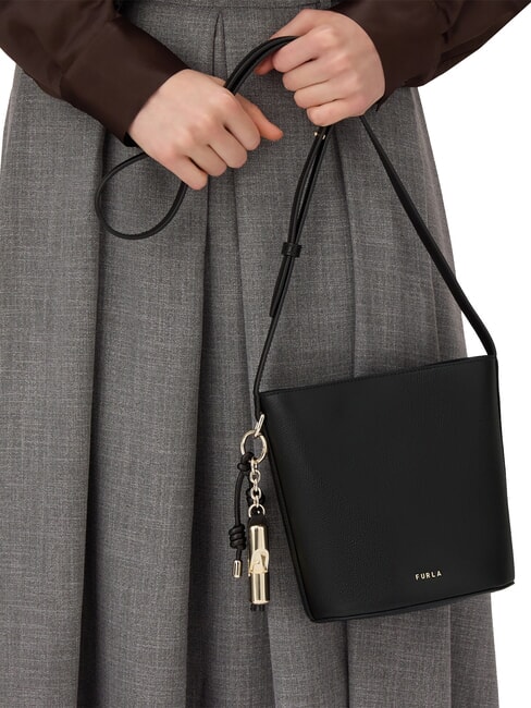 ROXIE Geantă de umăr din piele Ares negru - Genți femei