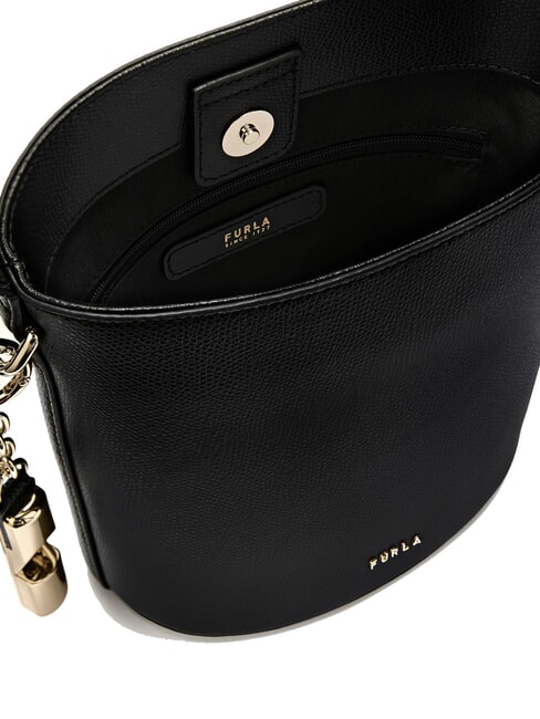 ROXIE Geantă de umăr din piele Ares negru - Genți femei