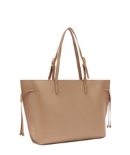 FURLA AVA Geantă mare de cumpărături din piele toffee+negru int. - Genți femei - 2