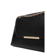 FURLA NADIA Geantă de umăr, geantă crossbody din piele nappa negru - Genți femei - 4