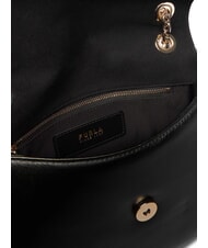 FURLA NADIA Geantă de umăr, geantă crossbody din piele nappa negru - Genți femei - 5