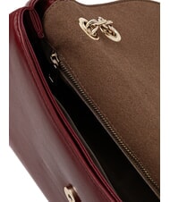 FURLA NADIA Geantă de umăr, geantă crossbody din piele nappa rubin - Genți femei - 4