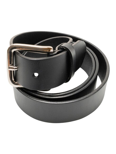 LOGO EMBOSSED Curea din piele scurtabilă albastru - Curele