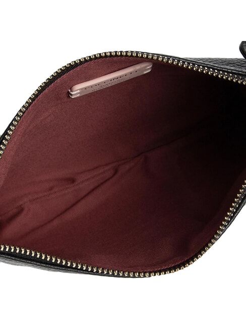 BEST CROSSBODY Geanta mini din piele negru - Genți femei