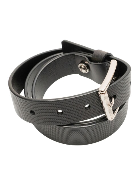 BUCKLE Curea de piele negru - Curele