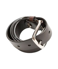 CERRUTI LOGO EMBOSSED Curea din piele scurtabilă cap - Curele - 3