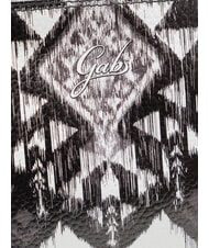 GABS BEYONCE Geantă de mână din piele Tonuri aztece de alb/negru - Genți femei - 3