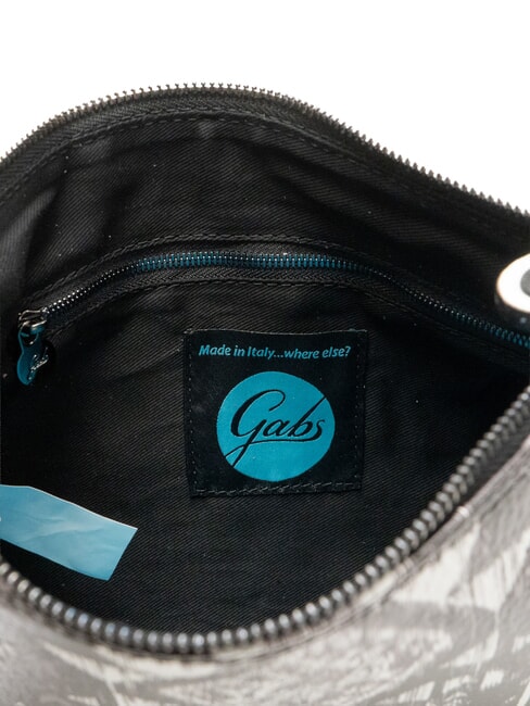 BEYONCE Geantă de mână din piele Tonuri aztece de alb/negru - Genți femei