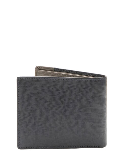 NADIR Portofel din piele de 8cc albastru - Portofele bărbați