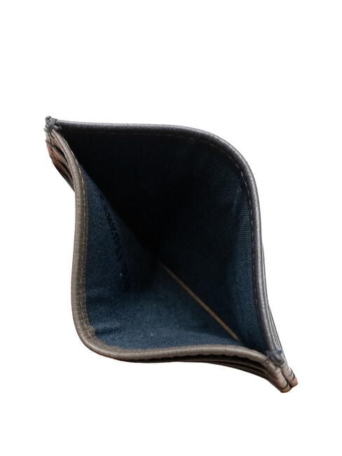 NADIR Portcard plat din piele albastru - Portofele bărbați