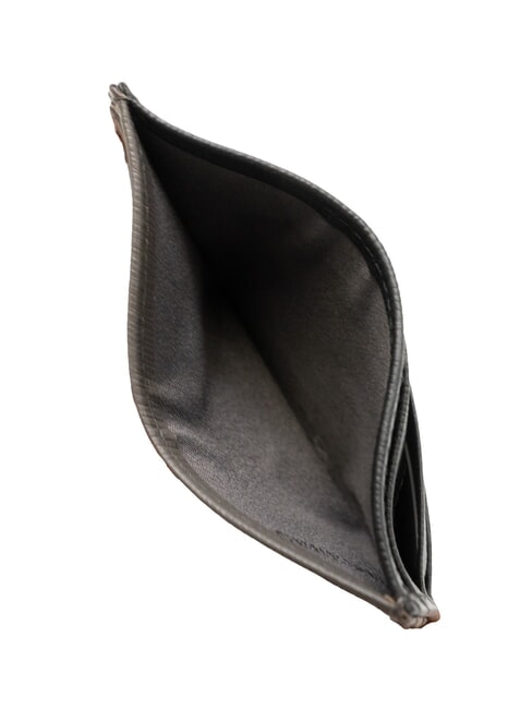 NADIR Portcard plat din piele Gri - Portofele bărbați