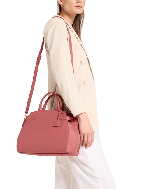 KLICHE Geanta din piele cu bareta de umar oală - Genți femei