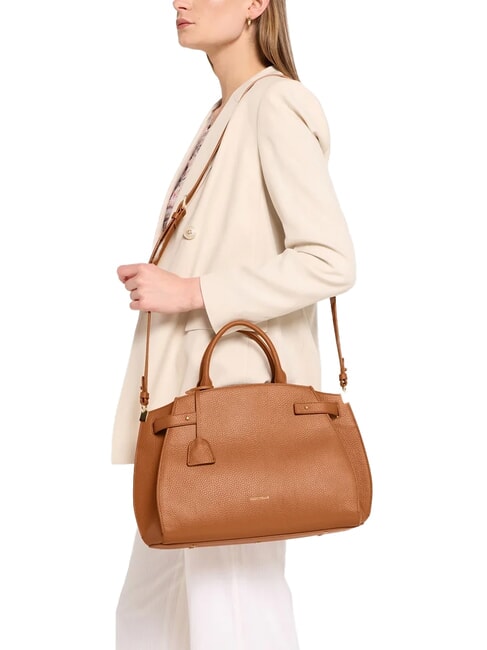 KLICHE Geanta din piele cu bareta de umar CUIR - Genți femei