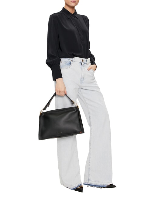 SNIP Geanta de umar din piele ciocanita bril.wh/cela.gr - Genți femei