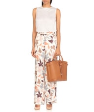 COCCINELLE FLORES Geantă medie din piele ciocănită CUIR - Genți femei - 5