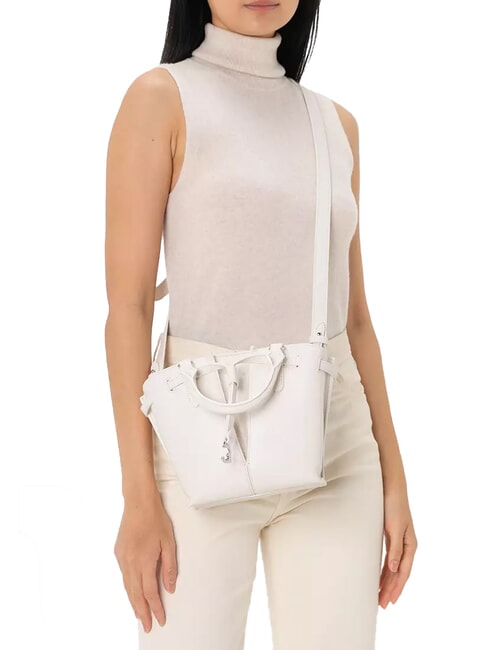 FLORES Geantă mică din piele ciocănită CUIR - Genți femei