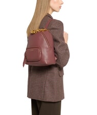 COCCINELLE FENIX Rucsac mic din piele coniac - Genți femei - 4