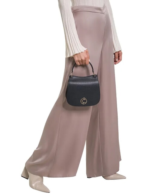 LEILANI Geanta de mana din piele cu bareta de umar roşcovă - Genți femei