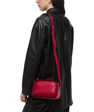 COCCINELLE MALETA CALF Geanta mini de umar, din piele sangrie - Genți femei - 4